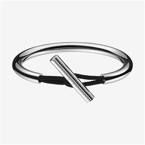 bracelet hermes femme chaine|bracelet Hermes argent et cordon.